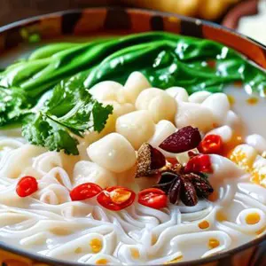 Crossing-the-Bridge Noodles: Yunnan's Timeless Rice Flavor