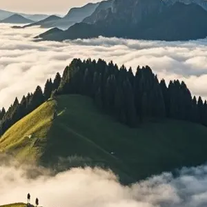 Xiannv Mountain: A Fairyland Atop the Clouds