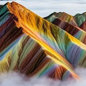 Zhangye Danxia: Nature's Palette