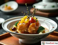 In the exquisite plating of a high-end restaurant, Yunnan steam pot chicken is like a work of art. The delicate porcelain steam pot, tender chicken, and carefully decorated side dishes make people can't wait to taste its deliciousness.