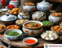 At a Fujian agritourism spot, Buddha Jumps Over the Wall as a specialty allows visitors to experience authentic Fujian flavors.