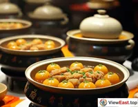 In a Fujian cooking competition, Buddha Jumps Over the Wall as an entry showcases the contestant's culinary skills and respect for tradition.