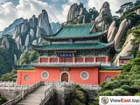 The simple elegance of the Sanqing Palace in Sanqingshan