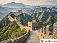 The undulating splendor of the Badaling section of the Great Wall.