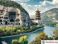 The meditative bell sounds of the Xiangshan Temple at Longmen Grottoes in Luoyang 