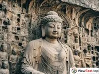 The mysterious smile of the Lu Buddha at Longmen Grottoes in Luoyang