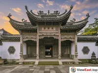 The Qin Family Ancestral Hall of Tianyi Pavilion in Ningbo, showcasing exquisite architectural art.