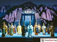 The sacred ceremony of the Mount Taishan Sacrificial Ceremony demonstrates the ancient emperors' sacred connection with Mount Tai.