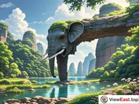 The Elephant Trunk Hill of Longhu Mountain, a masterpiece of nature's craftsmanship.