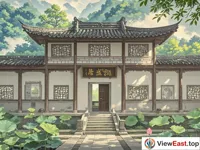 The teaching rooms of Changsha Yue Lu Academy, reflecting the educational spirit of ancient times. 