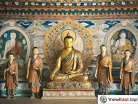 The story of the practice in the Tsongkhapa Hall of Jokhang Temple, a sacred place for the Gelug sect.