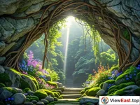 The mystery and colors of Lushan's Immortal Cave.