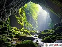 Mysterious Colors of Jiulao Cave in Emei