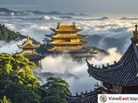Mysterious Wannian Temple in Emei Mountain