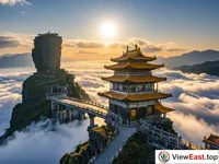 Golden Summit Cloud Sea of Fanjing Mountain