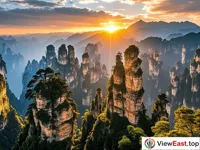 Sunset Glow on Yuanjia Boundary