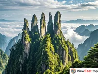 Majestic Finger Peaks of Jinggangshan