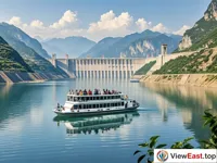 Lake Cruise Scenery at Three Gorges Dam