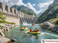 Exciting Drifting at Jiuwanxi of Three Gorges Dam