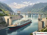 Five-Step Lock System of Three Gorges Dam