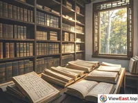 Aroma of Books in the Library Building