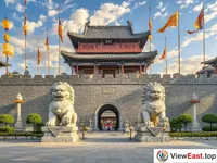 Historical Gateway at Qingming Park