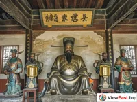 Solemn Main Hall of Hefei Bao Gong Temple