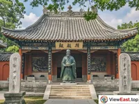 Solemn Main Hall at Nanyang Wuhou Temple