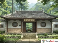 Serenity of Zhuge Liang's Thatched Cottage