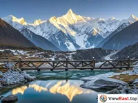 Meili Snow Mountain Viewpoint Majestic Peaks and Serene Streams