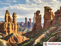 Impressive Ice Gully Danxia Zhangye's Spectacular Landforms