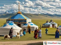 Mongolian Cultural Experience at Bayanbulak's Tuluhuote Folk Culture Village