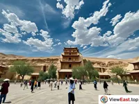 Summer at Dunhuang Mogao Caves, Buddhist Art