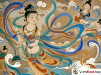 Vivid Frescoes of Dunhuang Mogao Caves