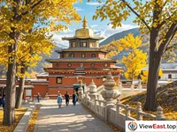 Golden Autumn at Ta'er Monastery