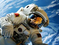 Spacewalk Brave Exploration by Chinese Astronauts