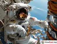Routine Space Station Inspection