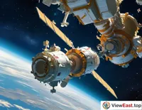 Tianzhou-1 Docking with Space Station