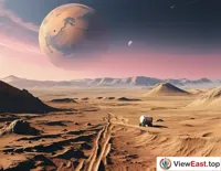 Panoramic View of Mars by Tianwen-1