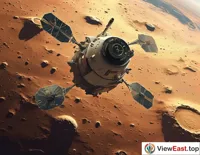 Tianwen-1 Braking into Mars Orbit