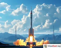 China's Heavy Rocket Long March 9 Launch Prep