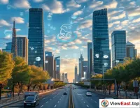 Wisdom City with 5G and Autonomous Vehicle