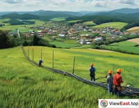 Rural Fiber Optic Network Construction