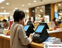 Facial Recognition Payment at Clothing Store