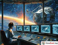 Ground-to-Space Quantum Network Connection