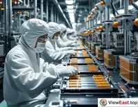 Modern Semiconductor Factory in China