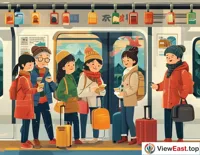 Cultural Exchange on High-Speed Train Sharing the Journey