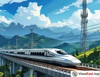 China High-Speed Rail on the Digital Silk Road