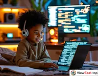 Online Programming Class at Home Study Corner