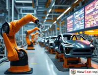 Automated Robotic Arms in Smart Factory